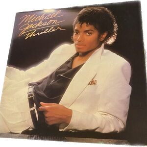 Michael Jackson' "Thriller" 1982 LP Vinyl Record #1 Selling Album of All Time